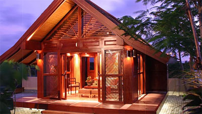 Prefab cabin Bali style by TomaHouse  Prefab Cabins