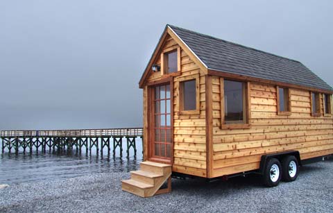 Small House Floor Plans on The Small Portable House To Go Is A Fully Equipped House On Wheels