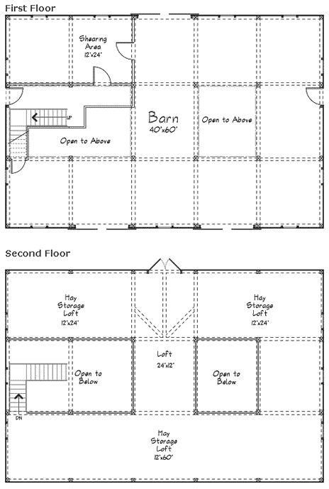 Livestock Barn Plans