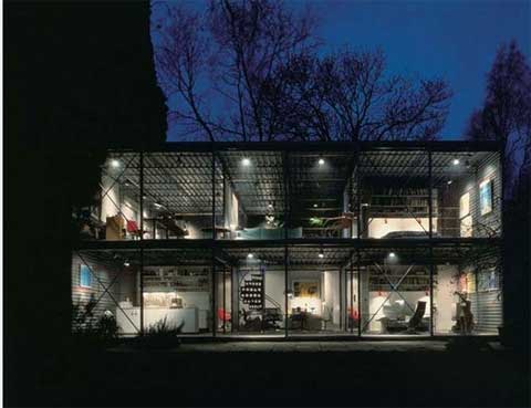 Modern Architecture | Hopkins steel and metal house | Busyboo
