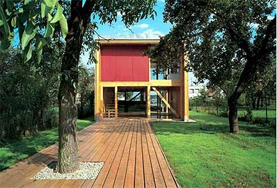 Design Modern Home on Small Houses   Narrow Lot House In The Garden   Busyboo