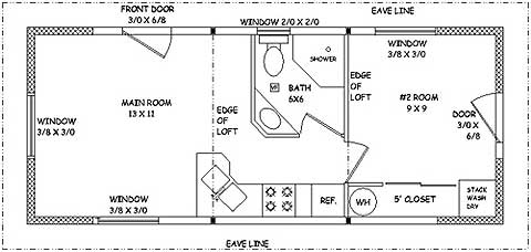 House Designs Plans on Small Home Oregon  Small Studio Plans