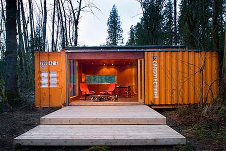 Architecture Design  Home on Shipping Container Home Is Refined  Comfortably Inviting And Warm
