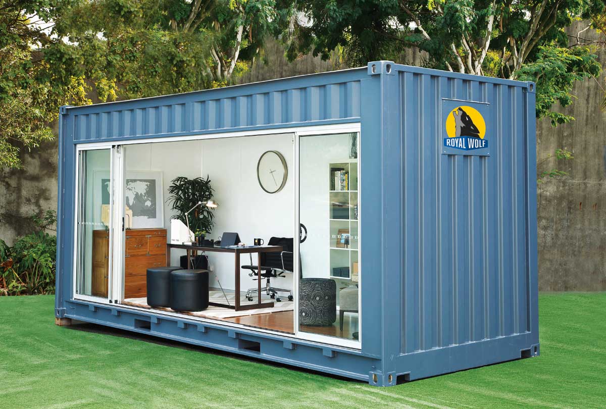 Royal Wolf Outdoor Room - Shipping Container Homes