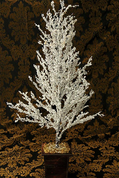 crystal ice tree: a dazzling centerpiece for christmas - Holiday Decor