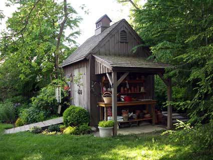  for spiders." on Pinterest | Garden sheds, Sheds and Potting sheds