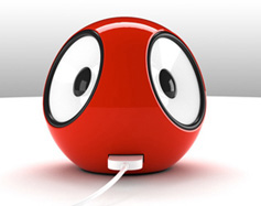 ipod speaker1 - The new unofficial Mac Tablet and iPod speakers