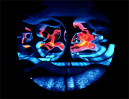 verner panton - Verner Panton colorful interior design style