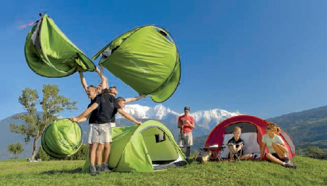 Carrière Monteur Sluipmoordenaar Quechua Pop up tent - Camping Gear