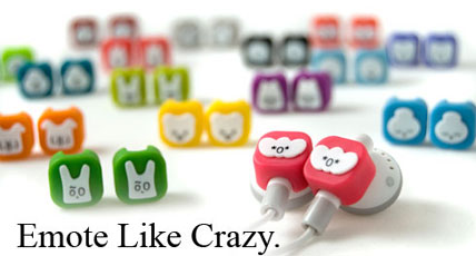 emotibuds headphones - Emotibuds: Cute & Funky Charms