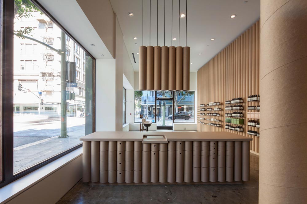 aesop store interior design bs6 - Aesop DTLA