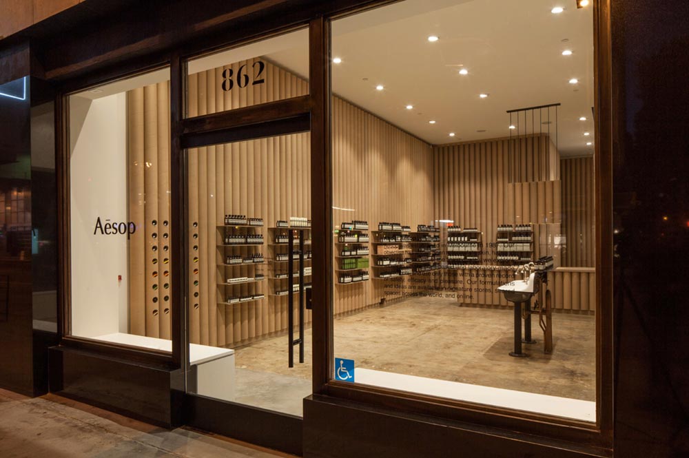 aesop store interior design bs8 - Aesop DTLA