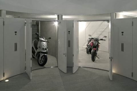 apartment motorbikes 41 - NE Apartment: Multileveled Apartments for Motorbike Riders