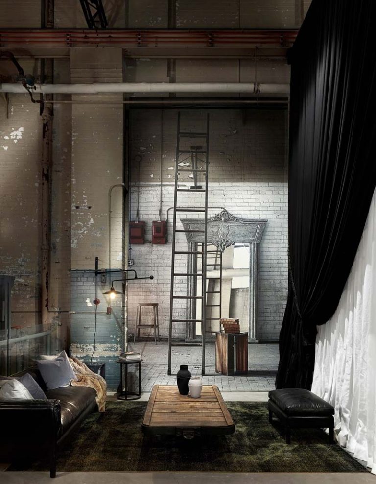 Art Deco and Industrialinspired Interior Design in Toronto, Canada