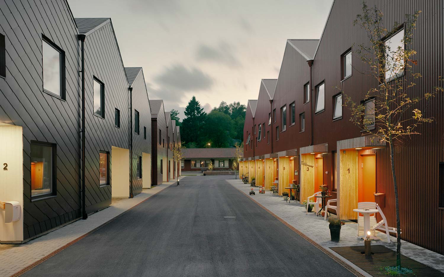 Appeltradgarden Atrium Townhouse - Modern Architecture