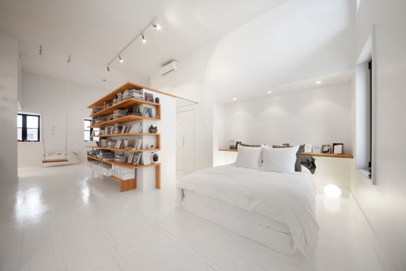 attic bedroom lmi 800x534 - Transform an attic in to a bookcase