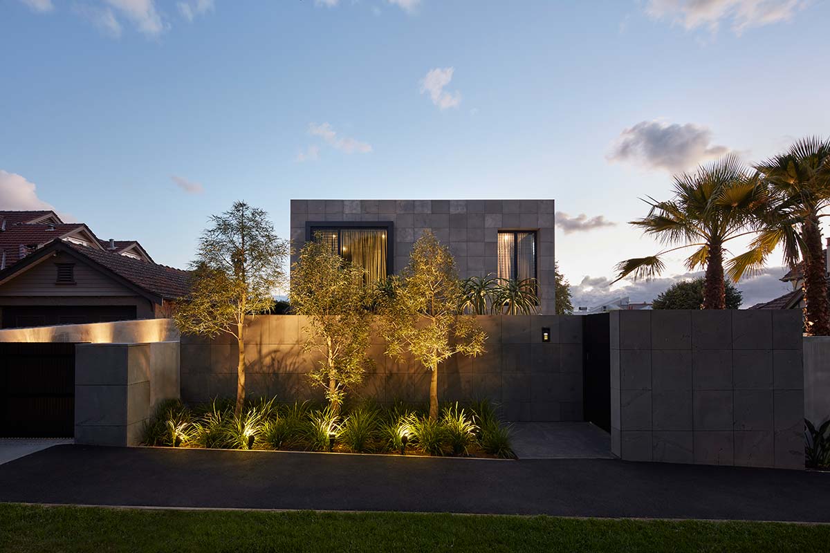 bluestone home design facade - The Quarry House