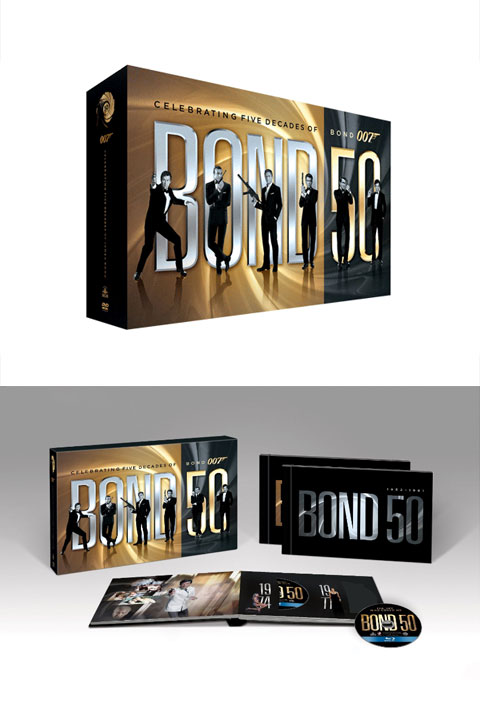 bond 007 box set - Designing 007: 50 Years of Bond Style