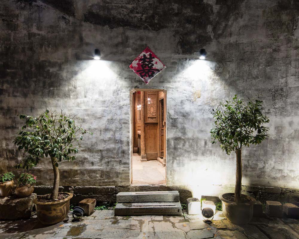 boutique hotel china skywells door - Wuyuan Skywells Hotel