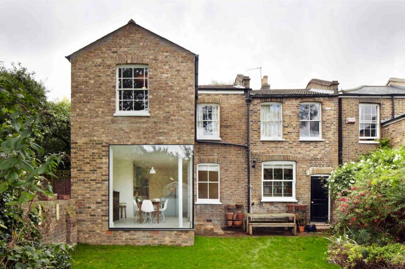 brick townhouse extension cc1 800x533 - The Vegetarian Cottage