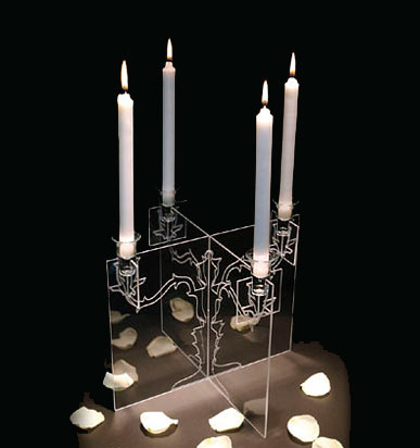 candle holder ghost - Ghost Candelabra