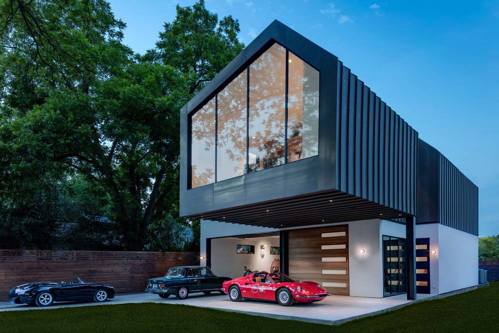 car collector house design mfa - Autohaus