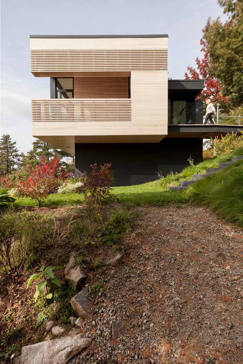 cliffside home side design aca - Residence Le Nid