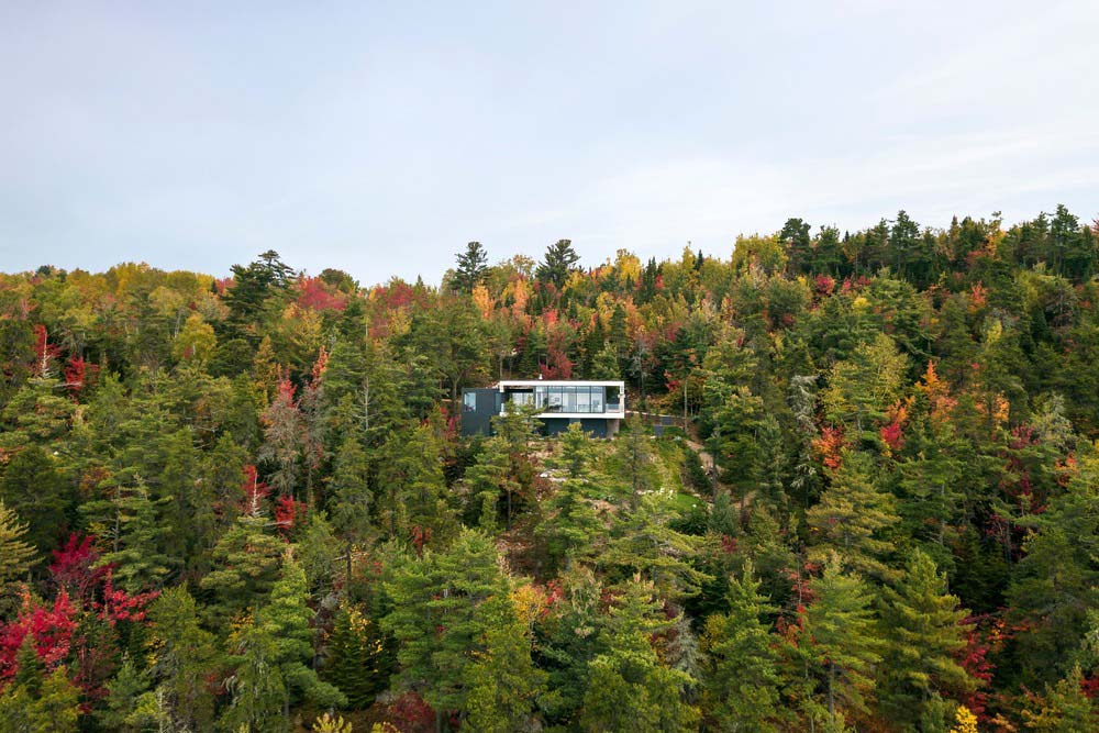 cliffside house design aca - Residence Le Nid