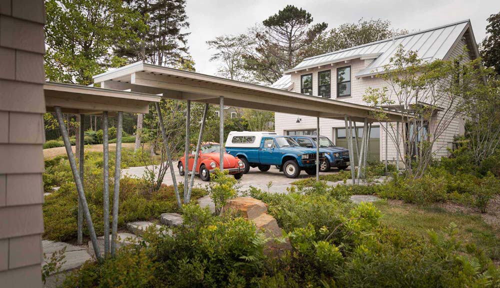 coastal home design walkway - Sea Change House