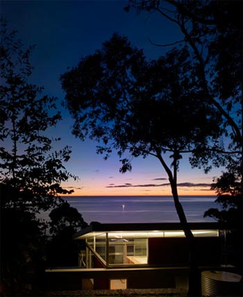 coastal home pirates bay 10 - Pirates Bay House & Pavilions: Living Alongside Nature