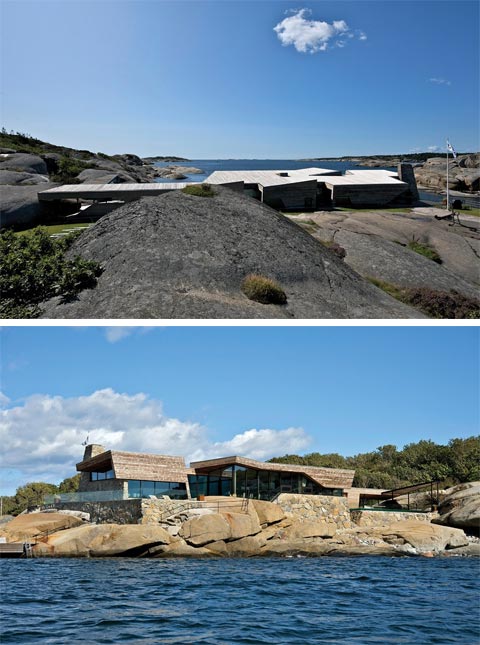 coastal seaside home rock 5 - Rock House: A Luxurious Shelter Among the stones