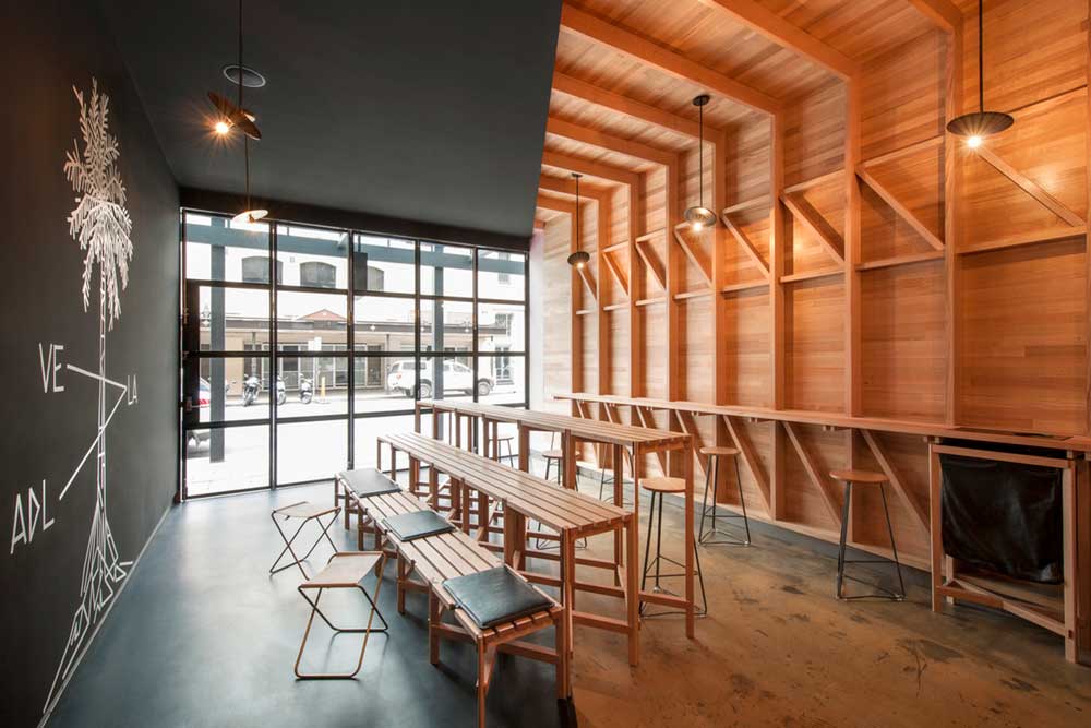 coffee bar design ak2 - Abbots & Kinney