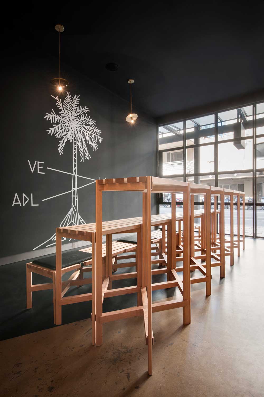 coffee bar design ak3 - Abbots & Kinney