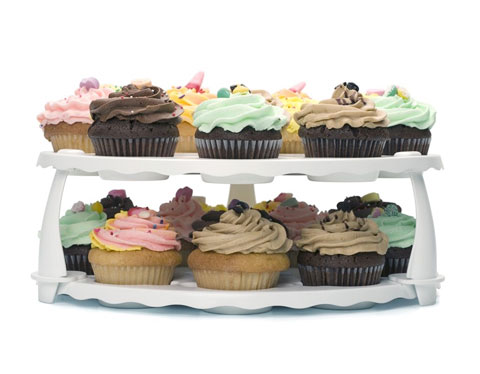 collapsible cupcake carrier - Collapsible Cupcake & Cake Carrier: for movers & shakers