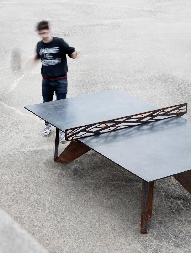 concrete ping pong table 800x1060 - Peco Ping-Pong Table