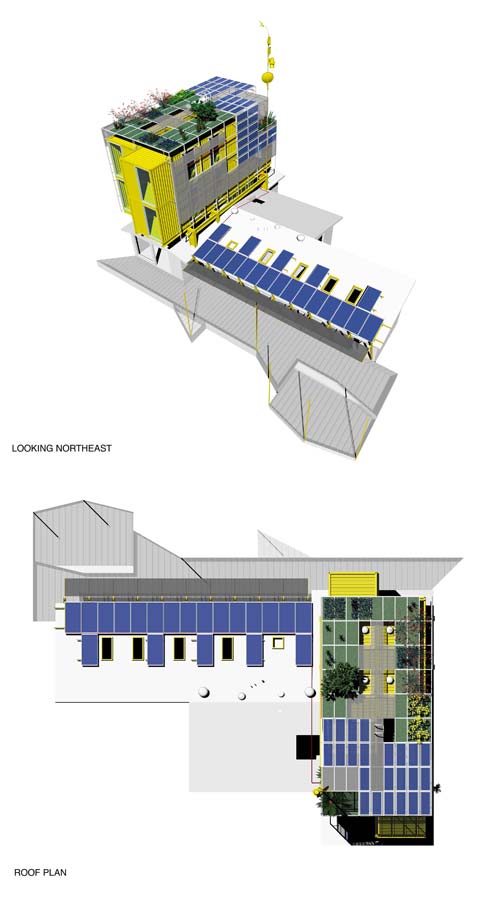 container home plan hybrid - Shipping Container Home: Hybrid Design