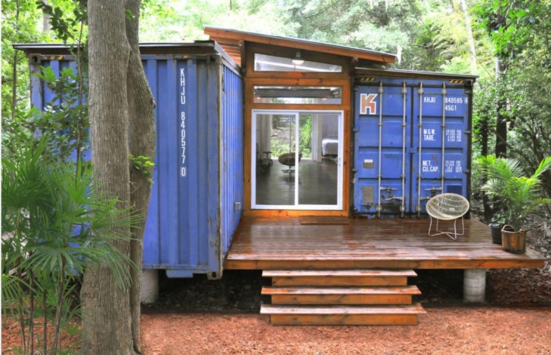 container home savannah 42 800x516 - The Savannah Project: two containers = a house