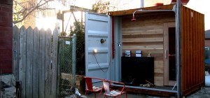 container sauna box 300x140 - Sauna Box: shipping container for sweaty sessions