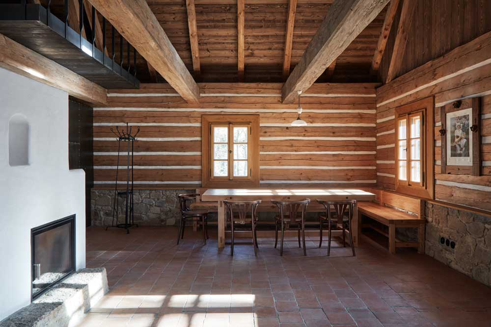 country house renovation dining - Country House in South Bohemia