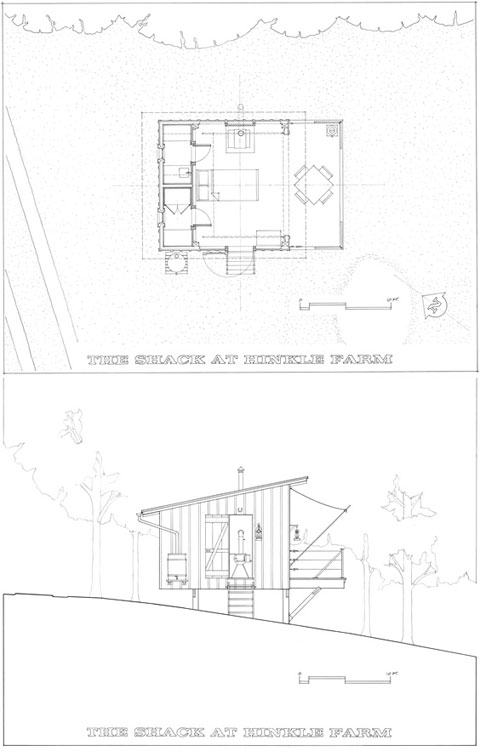 countryside cabin plan hinkle - The Shack at Hinkle Farm: Countryside Retreat