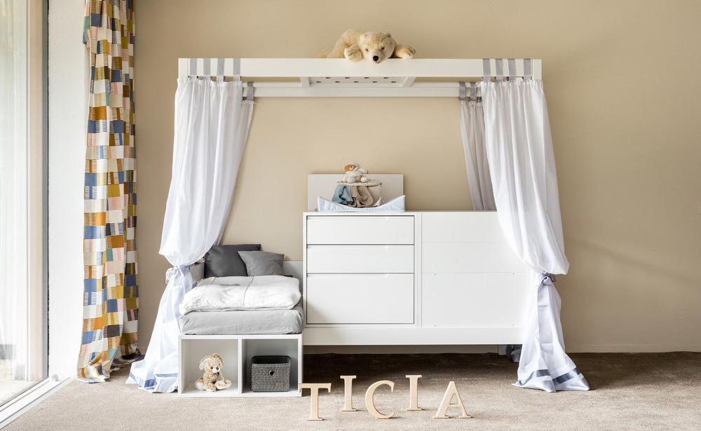 cradle baby bed in one - TICIA The Growing Bed