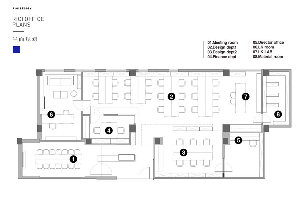 Creative Studio Office Design Plan