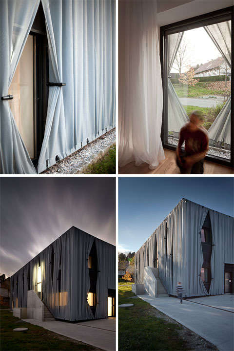 curtain house aichingerhaus 6 - AichingerHaus: Behind the Curtains