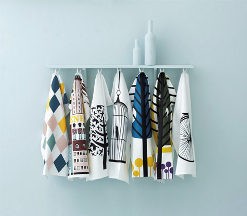 designer tea towels ferm - Ferm Living Tea Towels: pamper your dishes