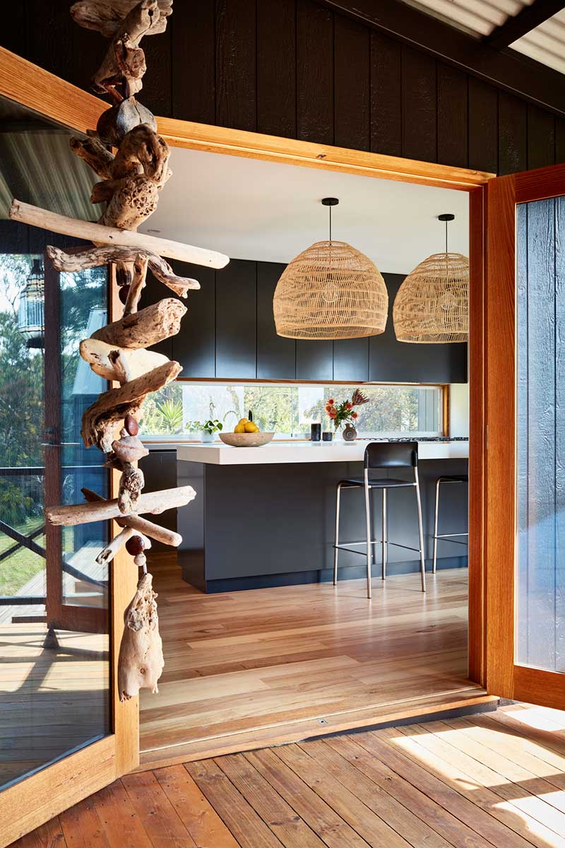eclectic cottage design kitchen - Shoreham Cottage