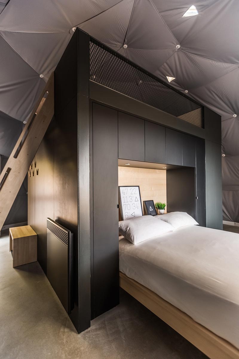 eco boutique dome bedroom design - Eco Luxury Domes Charlevoix