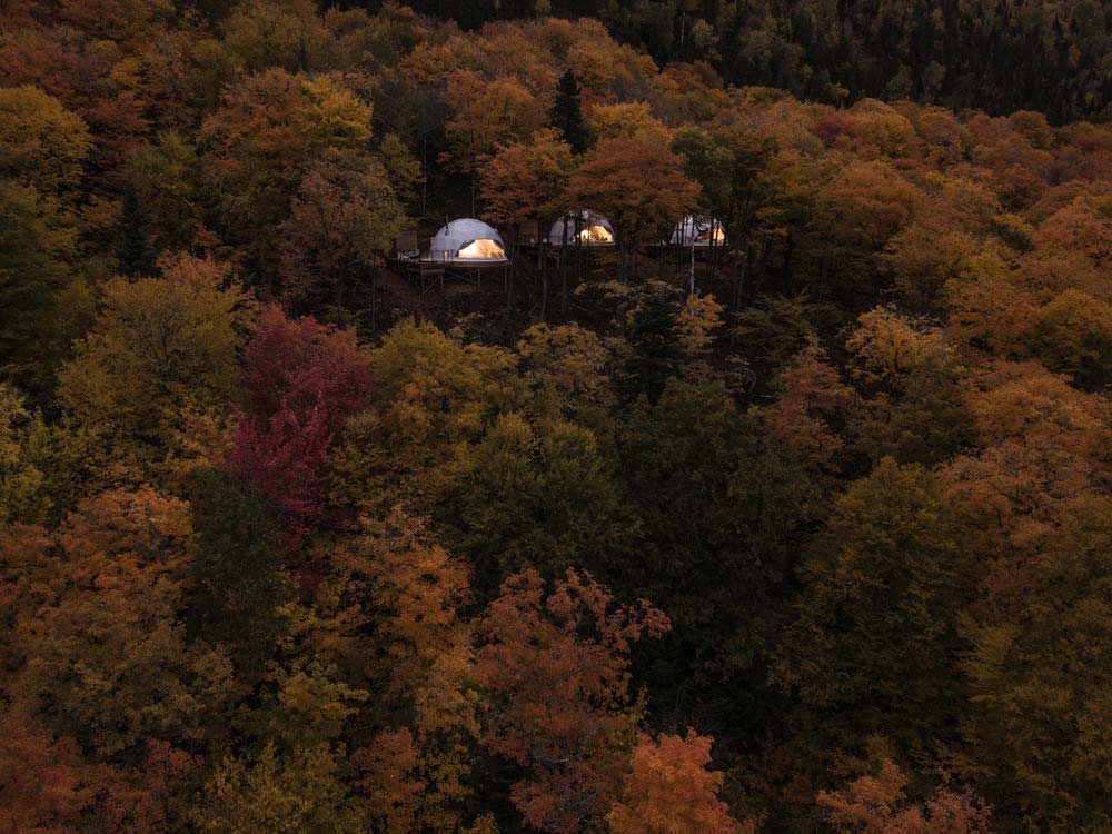 eco boutique dome design 2 - Eco Luxury Domes Charlevoix