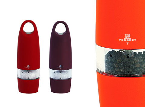 Spicy Grinder: Peugeot Zest Electric Salt/Pepper Mill - Salt & Pepper