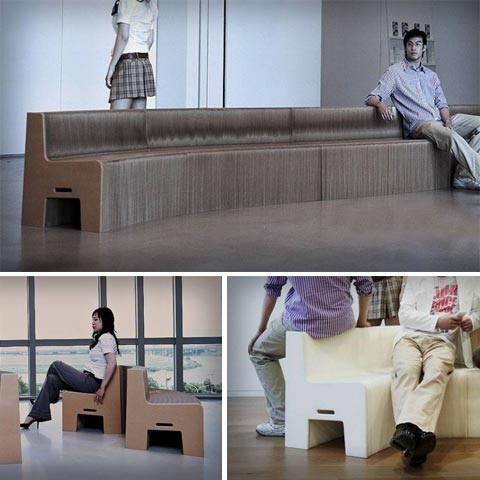 Flexilove Expanding Paper Seat Furniture