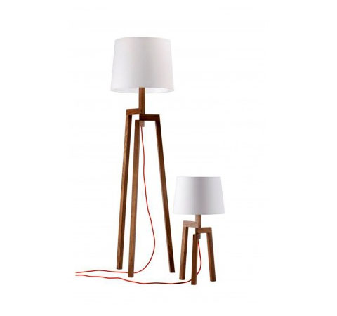 floor table lamp stilt - Stilt Lamp: how much leg do you want to show?